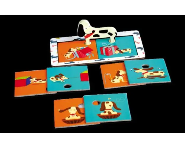 Joc interactiv Chalk and Chuckles, Catelusul istet