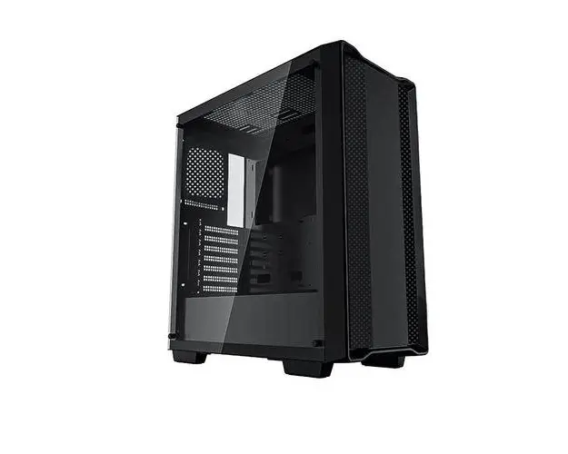 Carcasa DeepCool CC560 Limited V2, Middle Tower, Fara sursa, Fara ventilatoare, ATX (Negru)