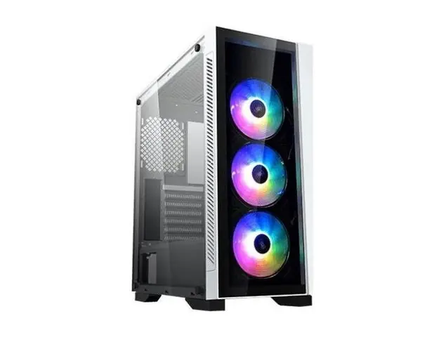 Carcasa Deepcool MATREXX 55 V3, Mid Tower, Tempered Glass (Alb)