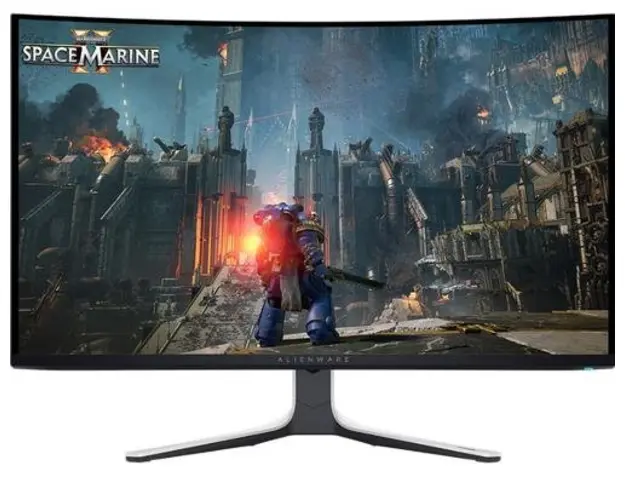 Monitor Gaming IPS OLED Dell Alienware 32inch AW3225QF, UHD (3840 x 2160), HDMI, DisplayPort, Ecran curbat, 240 Hz, 0.03 ms (Negru/Alb)
