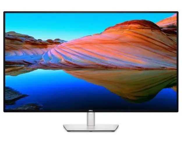 Monitor IPS LED Dell 42.51inch U4323QE, Ultra HD (3840 x 2160), HDMI, DisplayPort, Boxe (Argintiu) 
