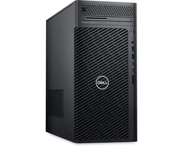 Calculator Sistem PC Dell Precision 3680 Tower, Procesor Intel Core i9-14900K, 24 cores, 3.2GHz up to 6.0GHz, 36MB, 64GB DDR5, 1TB SSD, 2TB HDD, NVIDIA GeForce RTX 4080 SUPER 16GB, Windows 11 Pro (Negru)
