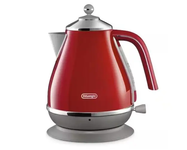 Fierbator apa De'Longhi Icona Capitals KBOC 2001.R, 2000 W, 1.7 L (Rosu)
