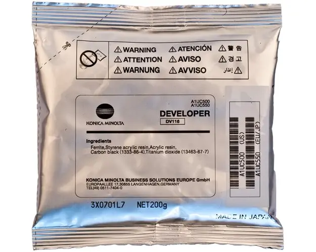 Developer Konica Minolta DV-116 A1UC550 (Negru)