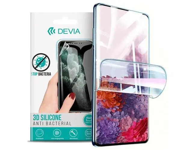 Folie Protectie Silicon Devia pentru Xiaomi Mi 11T (Transparent)