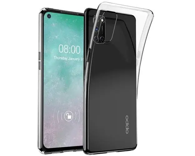 Husa Protectie Spate Devia Oppo A72 (Transparent)