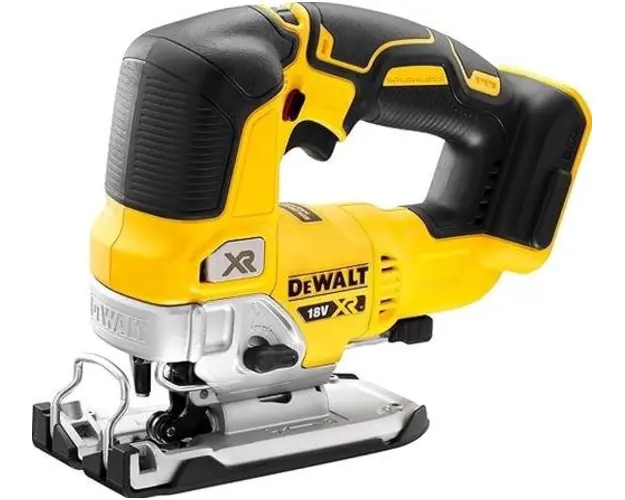 Fierastrau pendular DeWalt DCS334N-XJ, maner superior, 400 W, XR Li-ion, fara acumulator (Galben/Negru)
