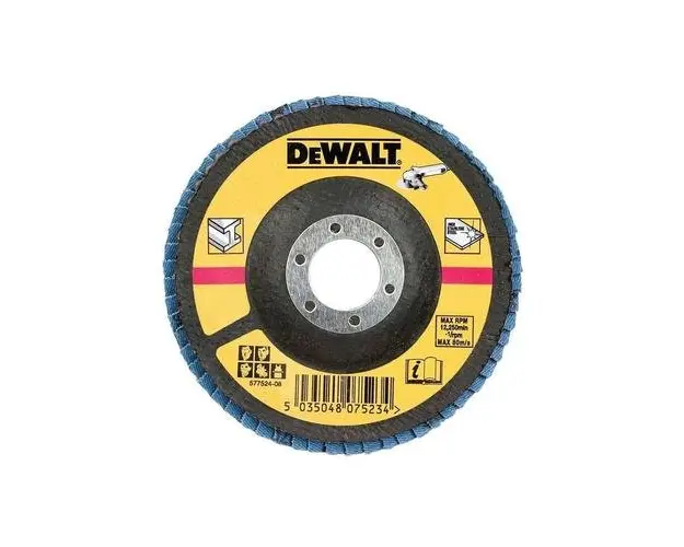 Disc lamelar pentru metal DeWALT DT3265-QZ, P36, 125 x 22.23 mm