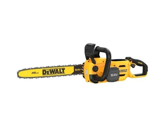 Drujba DeWalt DCMCS574N-XJ, 2100 W, pas 3/8, 450 mm, Li-ion, 54 V, 13.5 m/s (Galben/Negru)