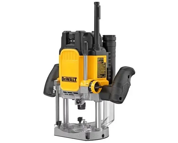 Masina de frezat verticala DeWalt DWE625-QS, 2300 W, 22000 rpm (Galben/Negru)