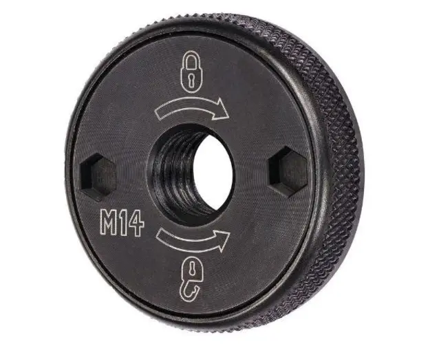 Piulita de fixare rapida DeWalt DT3559-QZ pentru polizor unghiular, M14 (Negru)