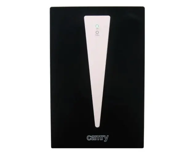Dezumidificator Camry CR7903, 100 W, 750 ml/zi, 1.5 L, Recomandat pentru incaperi de pana la 30 mp, Oprire Automata (Negru/Alb)