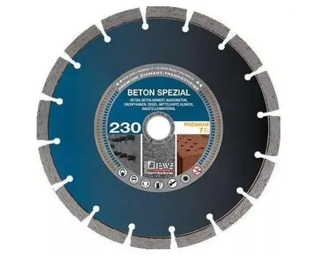 Disc diamantat 500 x 25.4 mm, Diewe SQ-95084 (Albastru)
