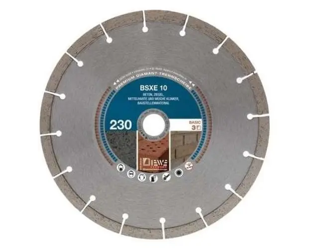 Disc diamantat Diewe BSXE10, 150 x 22.23 mm (Argintiu)