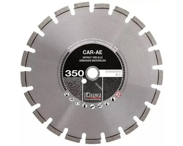 Disc diamantat Diewe SQ-43974, 400 x 25.4 mm (Argintiu)