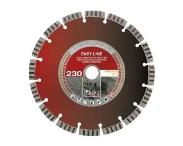 Disc diamantat Diewe SQ-61423, 125 x 22.23 mm (Argintiu)