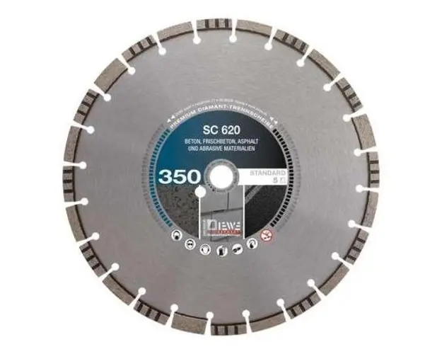 Disc diamantat Diewe SQ-84344, 350 x 25.4 mm (Argintiu)