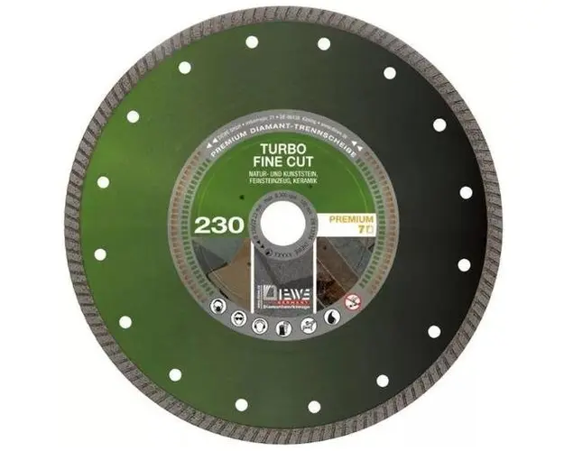 Disc diamantat Diewe SQ-12036, 200 x 30 mm (Verde)
