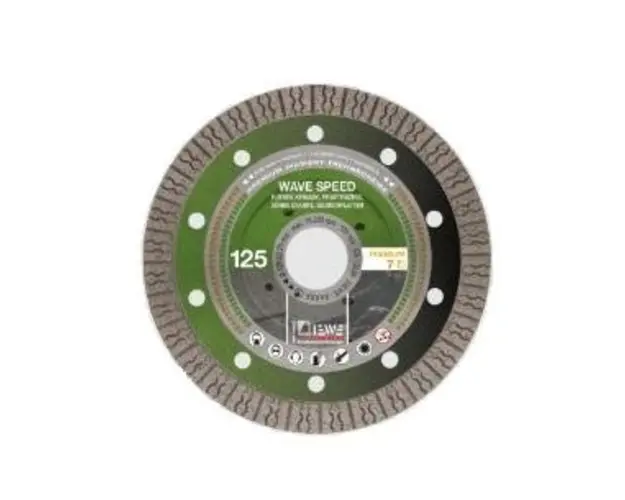 Disc diamantat Diwe SQ-15123, 125 x 22.23 mm (Argintiu)