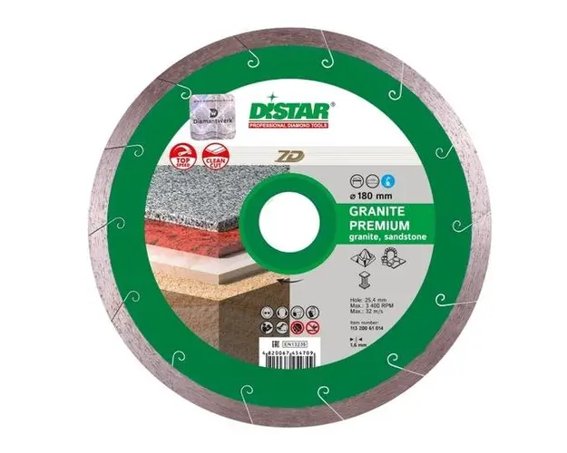 Disc diamantat Distar Granite Premium, 200-350 mm