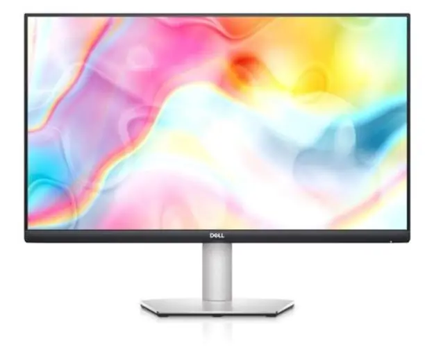 Monitor IPS LED Dell 27inch S2722DC, QHD (2560 x 1440), HDMI, USB Type-C, Boxe, Pivot (Negru/Argintiu)