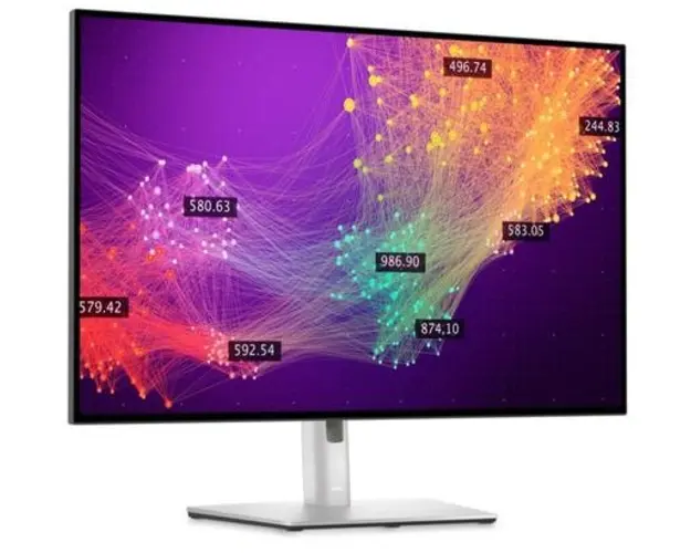 Monitor IPS LED Dell 30inch U3023E, WQXGA (2560x1600), HDMI, DisplayPort, Pivot (Argintiu)