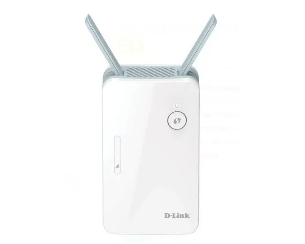 Range Extender Wireless D-Link E15, Gigabit, 1501 Mbps, 2 Anetene Externe (Alb)
