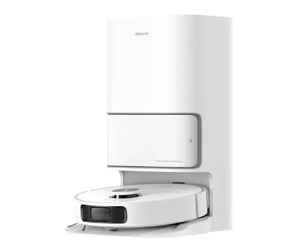 Aspirator robot Dreame L10 Ultra, 75 W, Recipient praf 250 ml, Recipient apa 80 ml, Autonomie 160 min, Statie de colectare inteligenta 2.5 L (Alb)