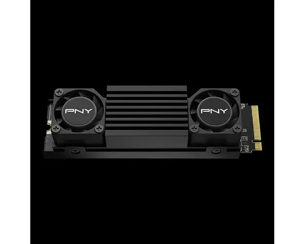 SSD PNY XLR8 CS3150, 2TB, M.2 2280, PCIe Gen5 x4, Radiator (Negru)