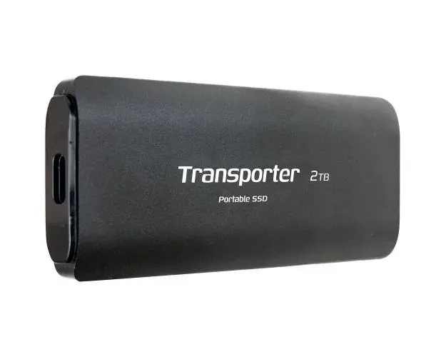 SSD Extern Patriot Transporter, 2TB, USB 3.2 Gen2 Type-C (Negru)