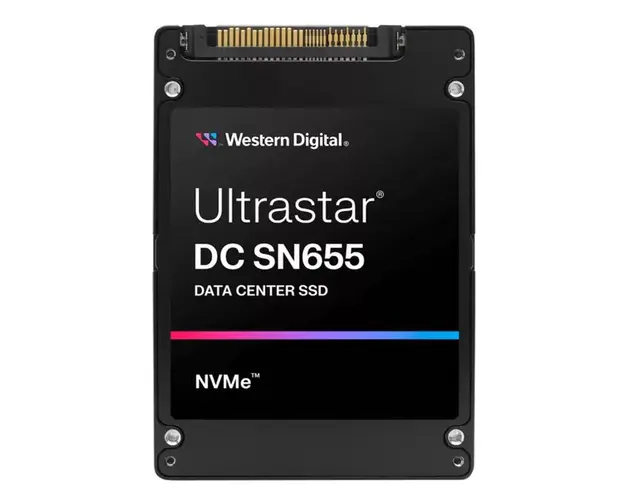 SSD Server Western Digital Ultrastar SN655 0TS2463, 15.36TB, U.3 PCIe Gen4 x4, NVMe 1.4, ISE, WUS5EA1A1ESP7E3