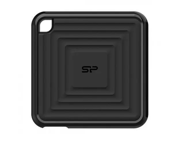 SSD Extern Silicon Power PC60, 2TB, USB 3.1 Type-C (Negru)