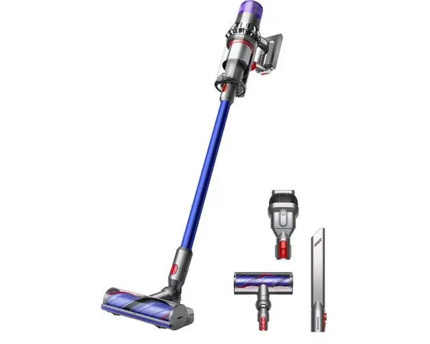 Aspirator Vertical Dyson V11 446976-01, 0.76 L, 220W (Nickel/Albastru)
