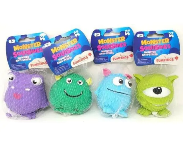 Jucarie Squishy - Monstrulet prietenos