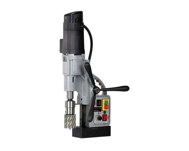 Masina de gaurit cu talpa magnetica EuroBoor ECO.55S+/T, 230 V, 1600 W, 55 mm, 500 rpm (Gri/Negru)