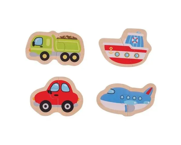 Puzzle BigJigs Mijloace de transport BJ226