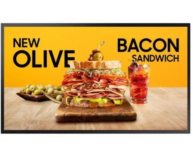 Display Porfesional VALED Samsung 55inch OM55N , Full HD (1920x1080), HDMI, DisplayPort (Negru)