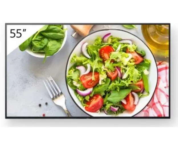Ecran Profesional IPS LED SONY 55inch FW-55BZ35L, UHD (3840 x 2160), HDMI, Boxe (Negru)