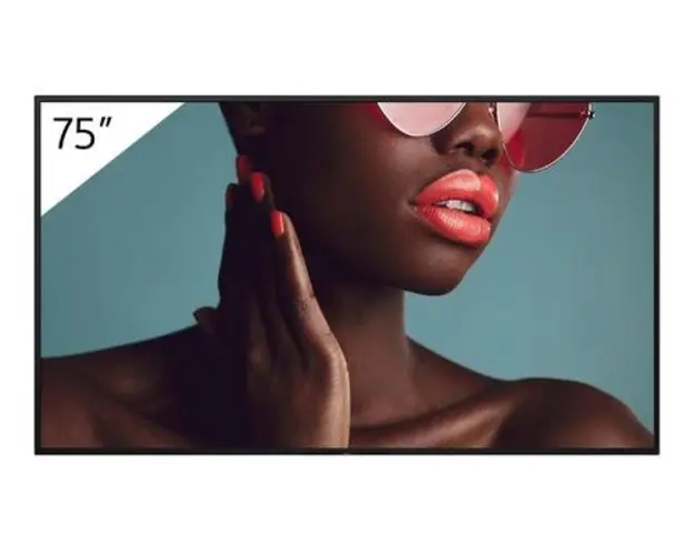 Ecran profesional IPS LED Sony 75inch FW-75BZ40L, UHD (3840 x 2160), HDMI, WiFi, Boxe (Negru)