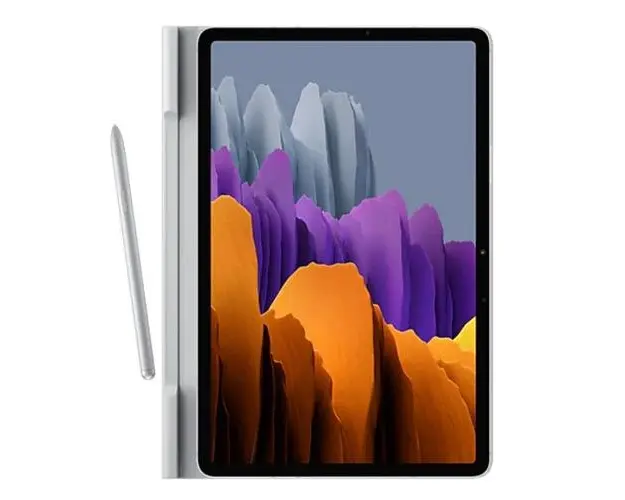 Husa Book Cover Samsung EF-BT630PJEGEU pentru Galaxy Tab S7 11.0″ (T870) (Gri)