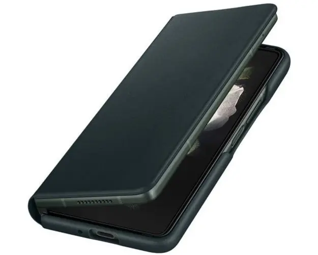 Husa Flip cover Samsung EF-FF926LGEGWW pentru Samsung Galaxy Z Fold 3 (Verde)