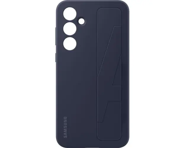 Husa Smart View Wallet Samsung EF-GA556TBEGWW pentru Samsung Galaxy A55 5G A556, Standing Grip (Negru) 