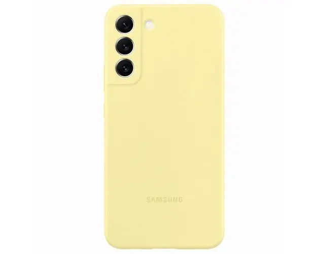 Husa Protectie Spate Samsung EF-PS906TYEGWW pentru Samsung Galaxy S22 Plus (Galben)