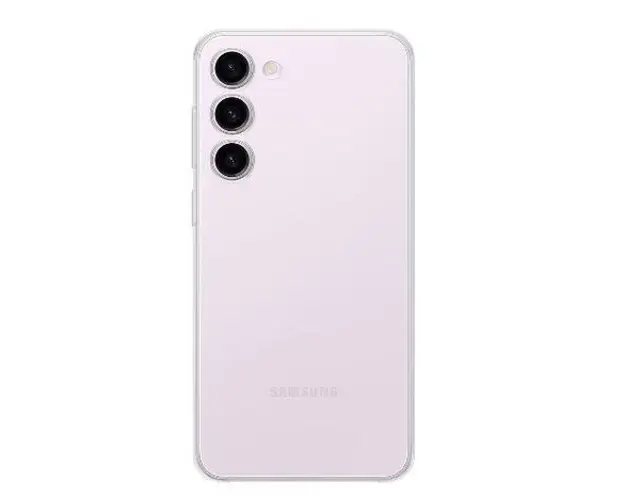 Protectie Spate Samsung EF-QS916CTEGWW pentru Samsung Galaxy S23+ (Transparent)