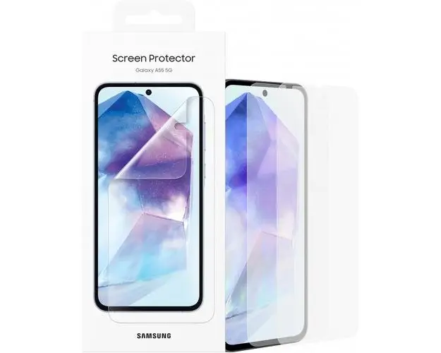 Folie protectie Samsung EF-UA556CTEGWW pentru Samsung Galaxy A55 5G A556 (Transparent)