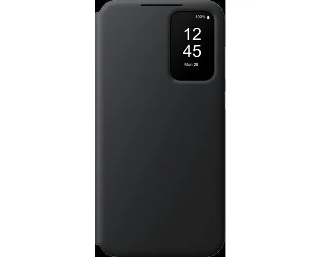 Husa S-View Wallet pentru Samsung Galaxy A35 5G A356, EF-ZA356CBEGWW (Negru)