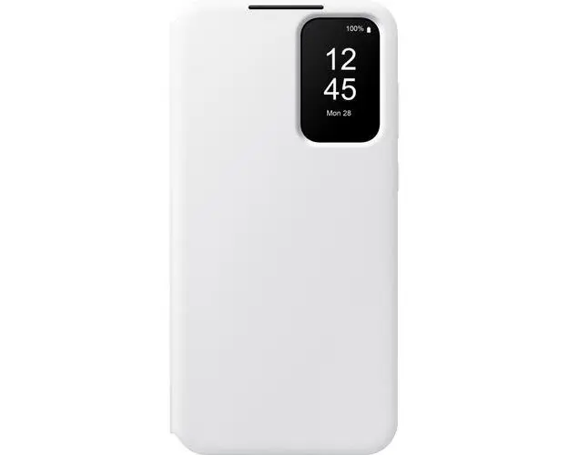 Husa S-View Wallet pentru Samsung Galaxy A55 5G A556, EF-ZA556CWEGWW (Alb)