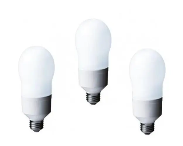 Set 3 becuri economice Panasonic EFA24E672V-3, putere lampa 24W, echivalent pentru incandescenta 98W 