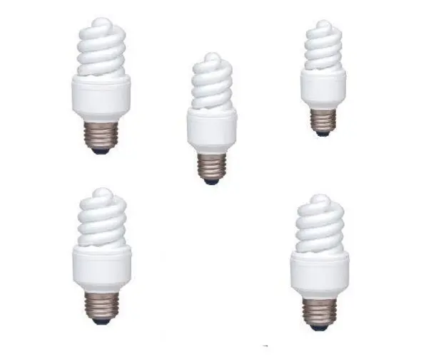 Set 5 becuri economice Panasonic EFD13E282V-5, putere lampa 13W, echivalent pentru incandescenta 60W