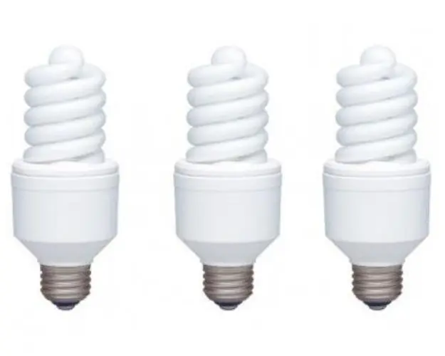 Set 3 becuri economice Panasonic EFD18E27HD-3, putere lampa 18W, echivalent pentru incandescenta 87W 